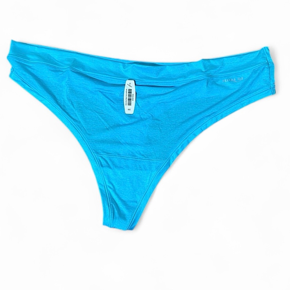 5/$25 
Adore Me Panty Sz 4XL 1011 Blue Thong Closet Staple Feminine